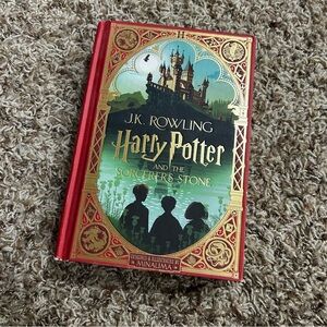 Harry Potter And The Sorcerers Stone Hardcover By JK Rowling With Inserts